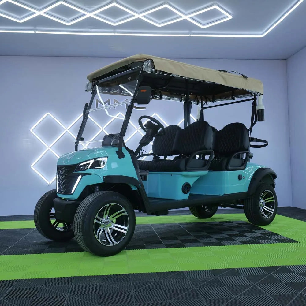 Golf Car Buggy, 48/60/72V Solar Panel Electric Golf Carts