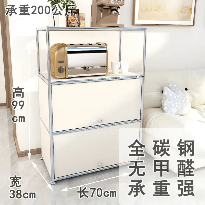 Module Living Room Multi-Layer Storage & Display Cabinet