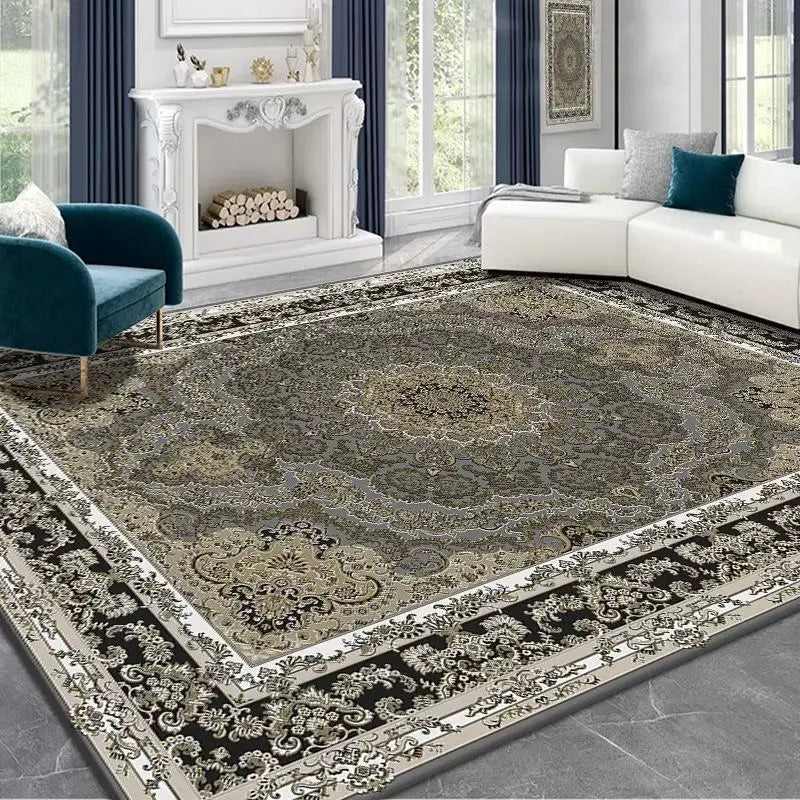 Ethnic Retro Style Carpet for Living Room 200x300 Large Room Rugs for Bedroom Washable Home Decoration Soft Floor Mats Anti-slip