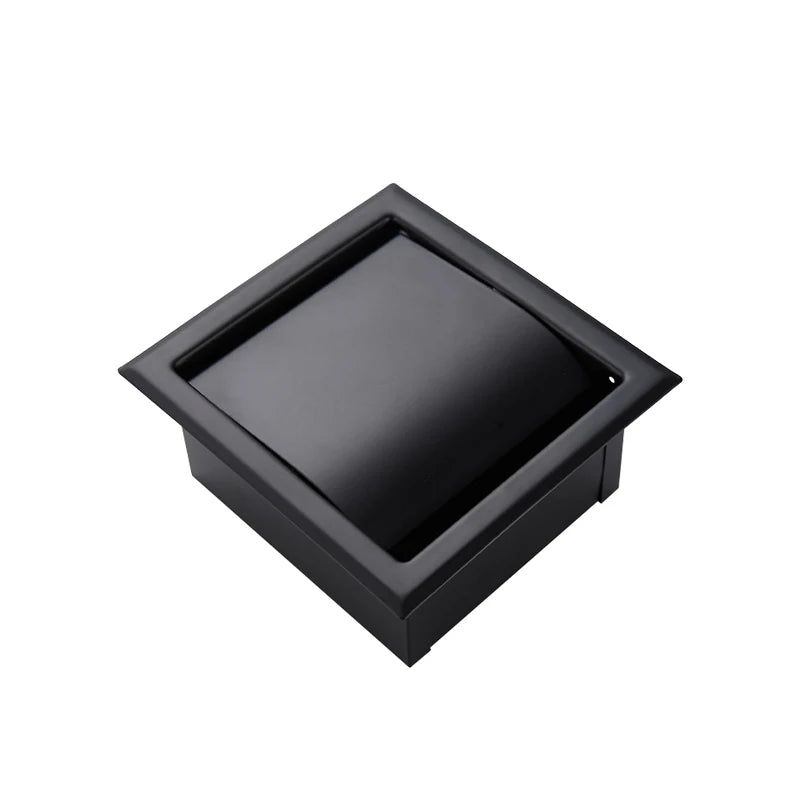 VGX Embedded Wall Mount Stainless Steel Toilet Paper Holder