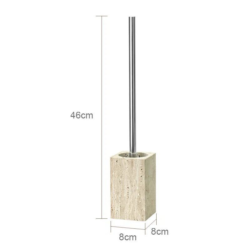 Travertine Bathroom Accessories Set Luxury Soap Dish Soap Dispenser Reed Diffuser Tissue Box Tray Bathroom Set