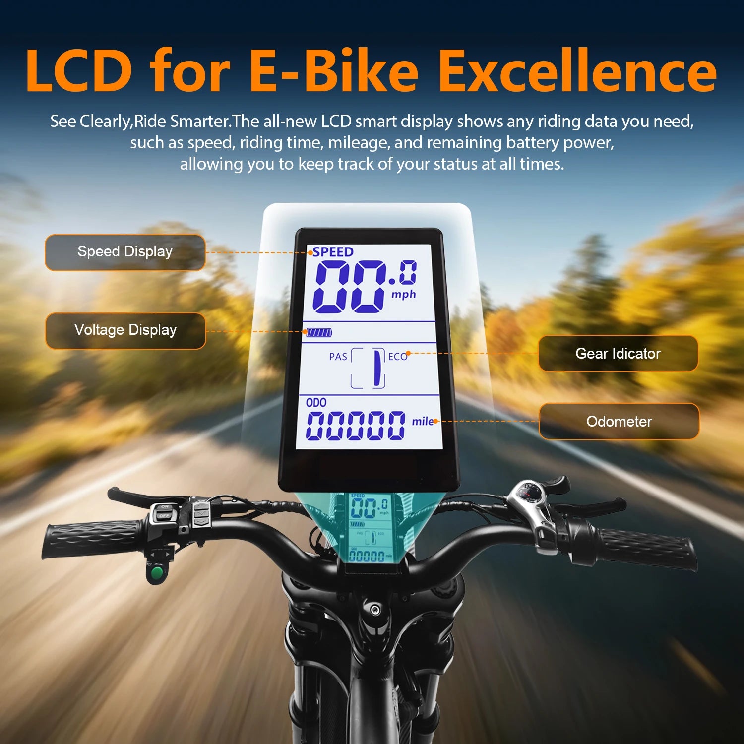 SheaDrew Electric Bike For Adult 1500W Mountain Off-Road Motorcycle 48V 15Ah Battery 20*4.0 Inch Fat Tire E-bike Bicycle