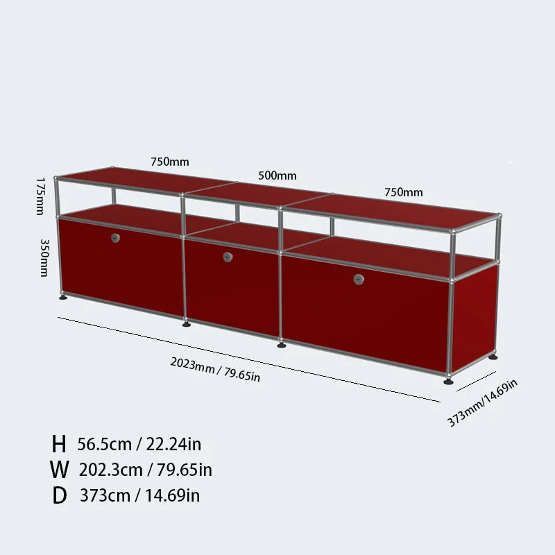 TV Stand Storage Cabinets, Corner Cabinet, Metal Storage Display Cabinet