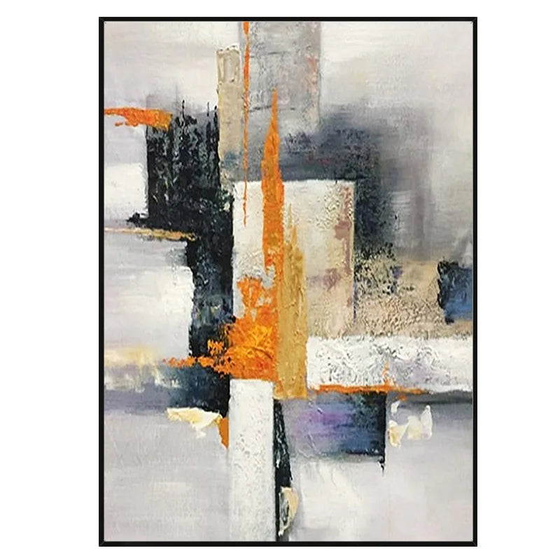 Abstract Waterfall Landscape Oil Painting Hand Painted Canvas Painting On canvas