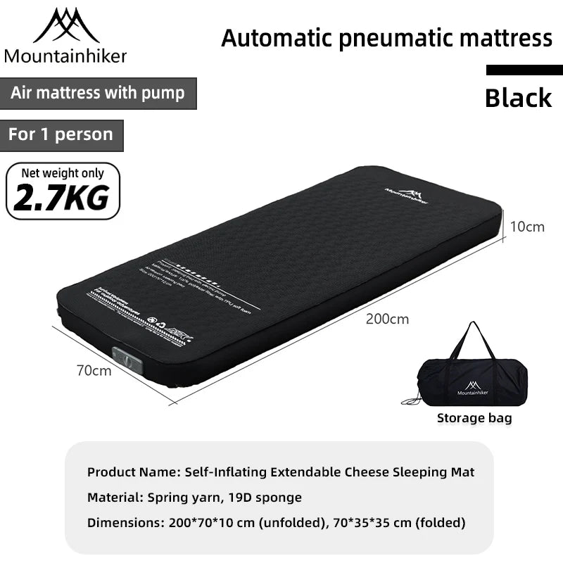 MOUNTAINHIKER 10CM Inflatable Sleeping Pad Mattress