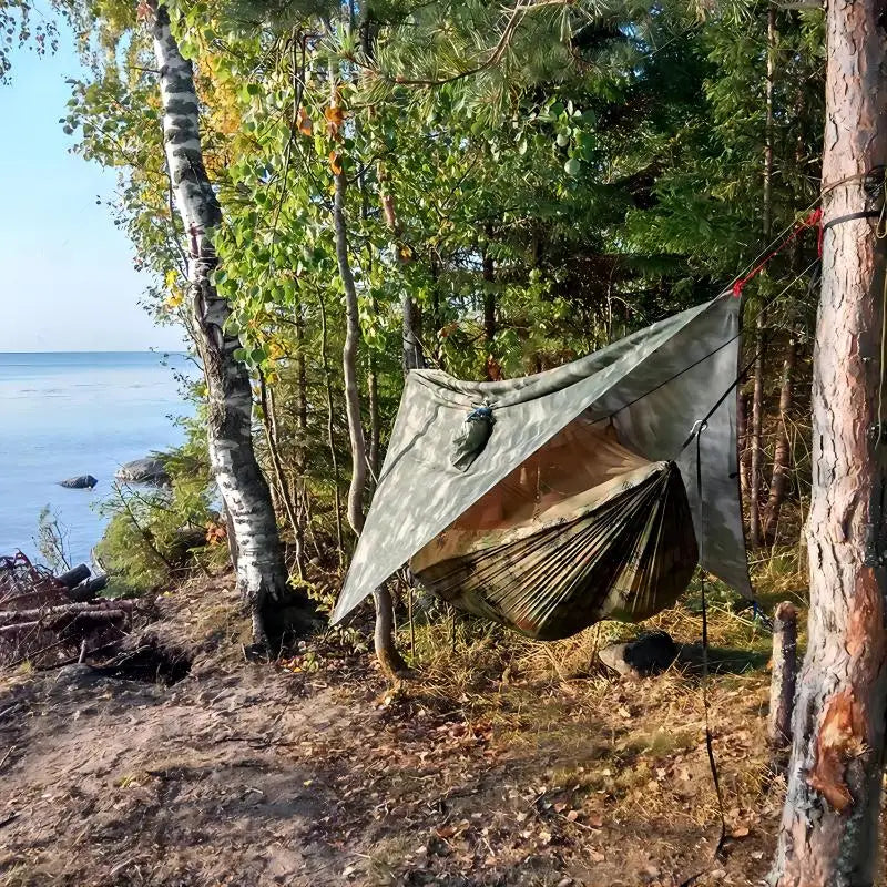 Portable Outdoor Hammock with Mosquito Net