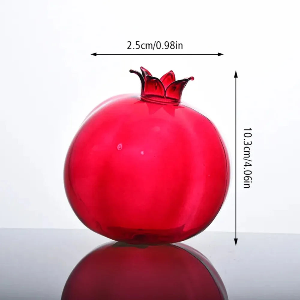 Creative Colorful Transparent Glass Vase