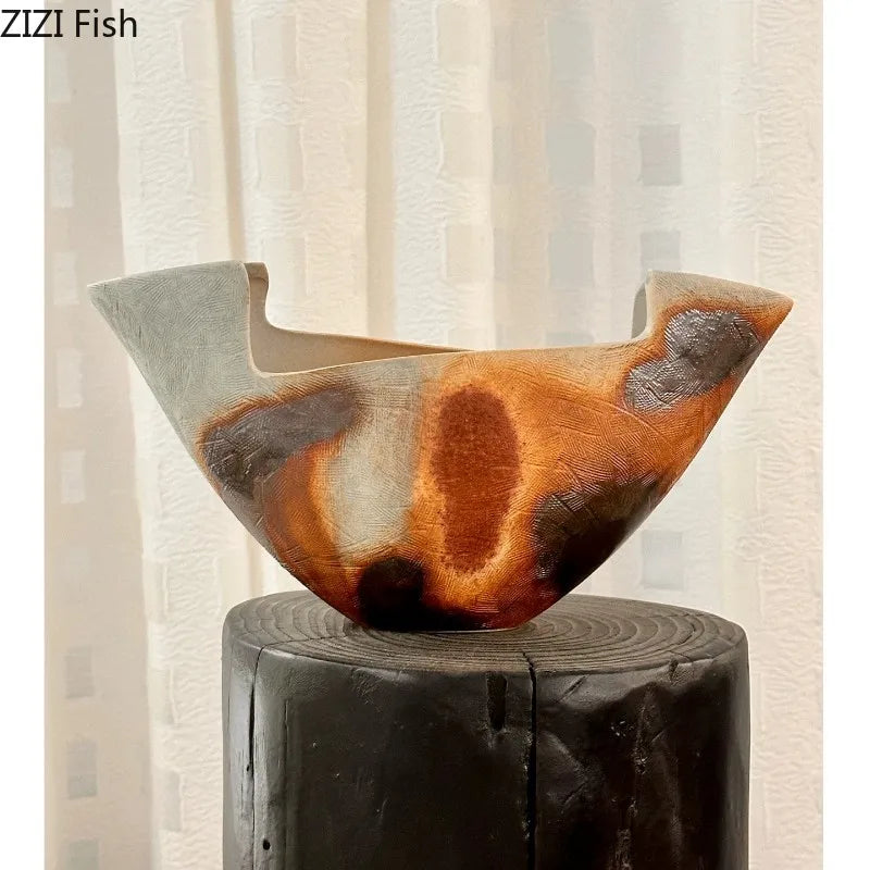 Creative Ceramic Vase, Abstract Handicrafts Table Decoration