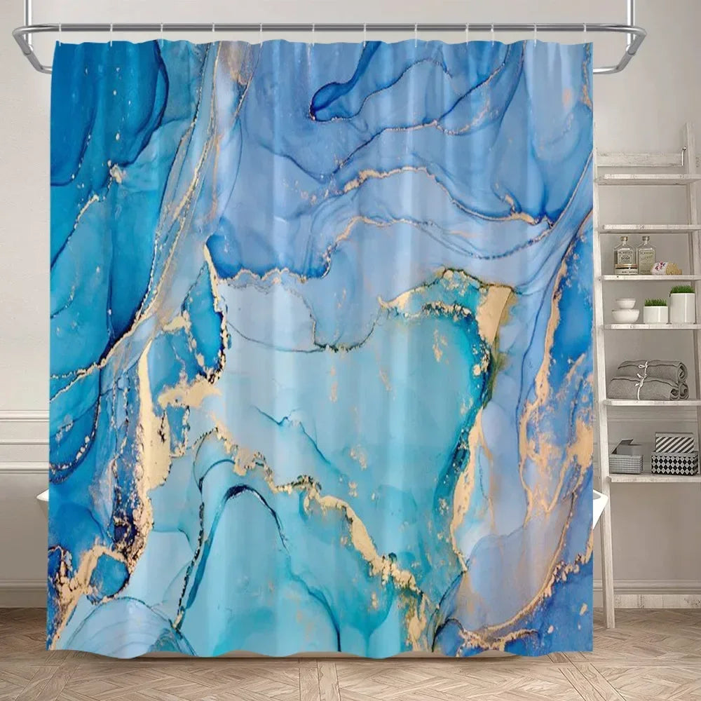 Abstract Art Bathroom Decor Door Rug Bath Mat Toilet Lid Cover