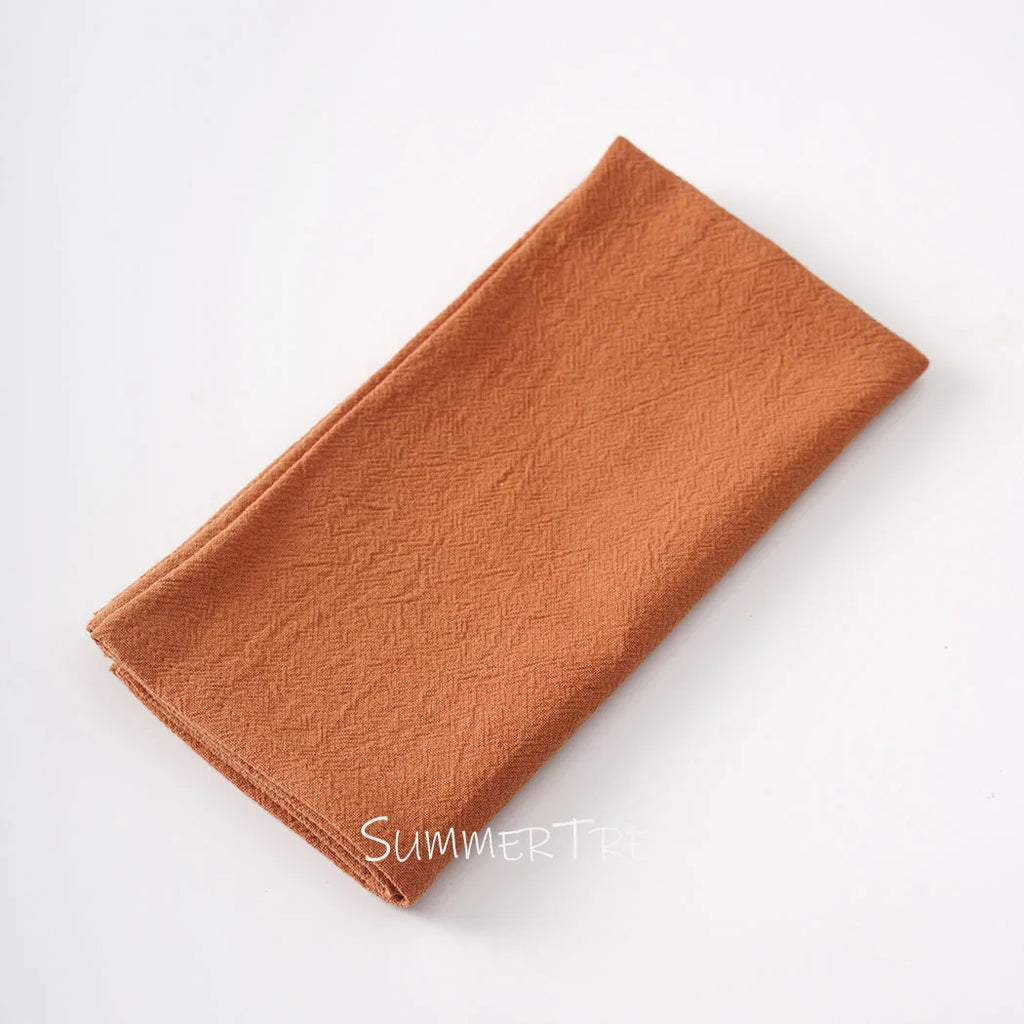 24 Pack 40cm X 40cm Cloth Napkins Washable Reusable Bulk Plain Cotton Napkin for Home Wedding Party Dining Table Decorations