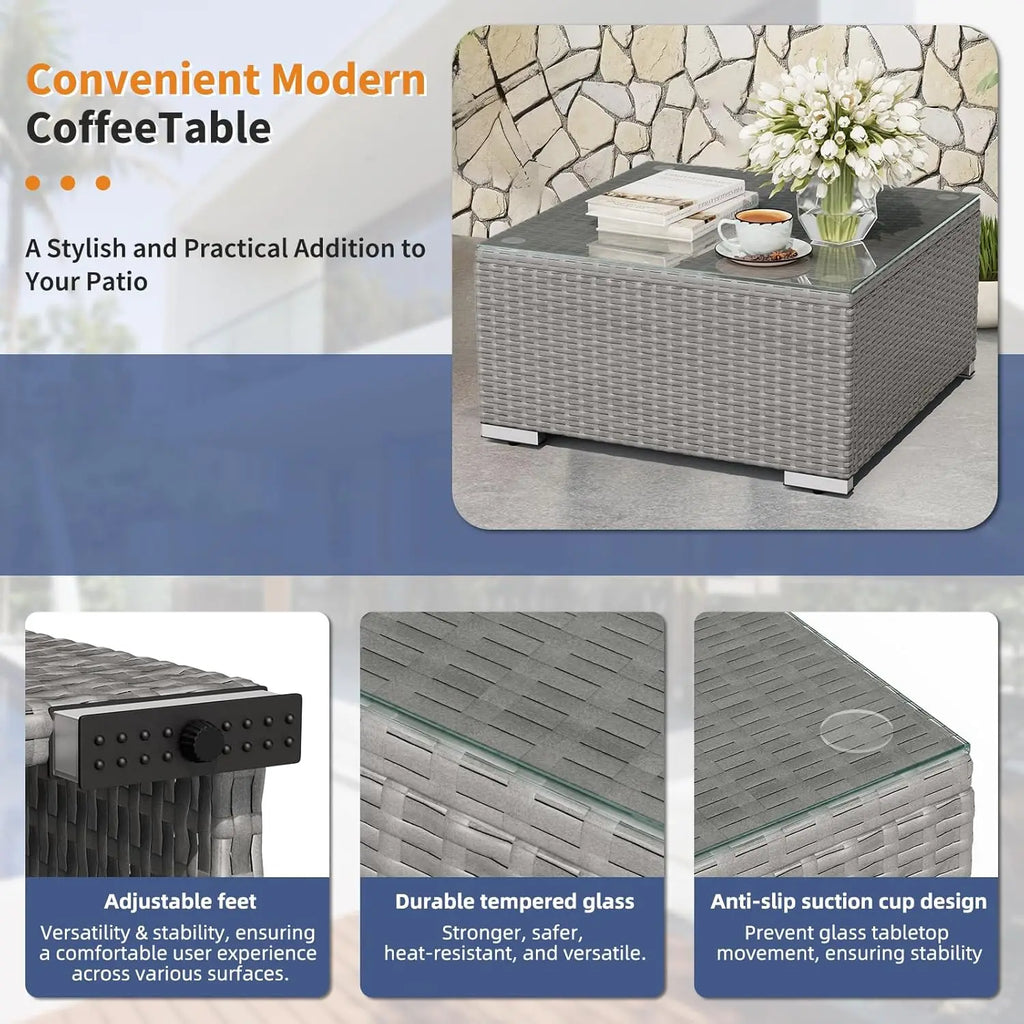 7-Piece Outdoor Patio Furniture Set