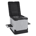 Folding Collapsible Toilet with Paper Holder & Lid Portable Potty Reusable for Camping Travel Outdoor Car RV & Emergency Use