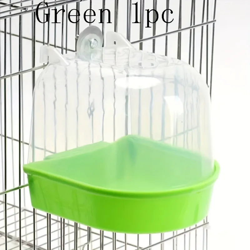 Transparent Bird Bath Tub -
