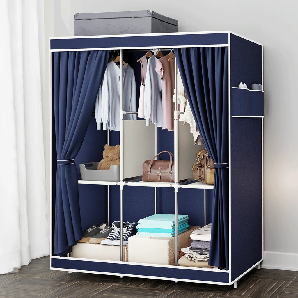 1pc Large Capacity Portable Wardrobe Closet,