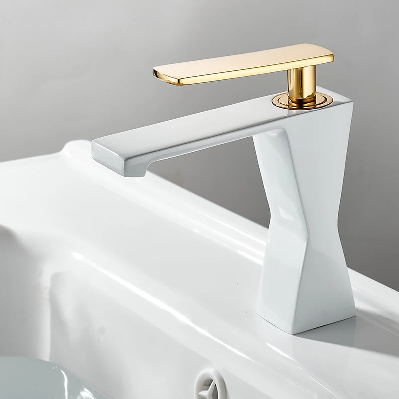 Modern Brass Bathroom Sink Faucet