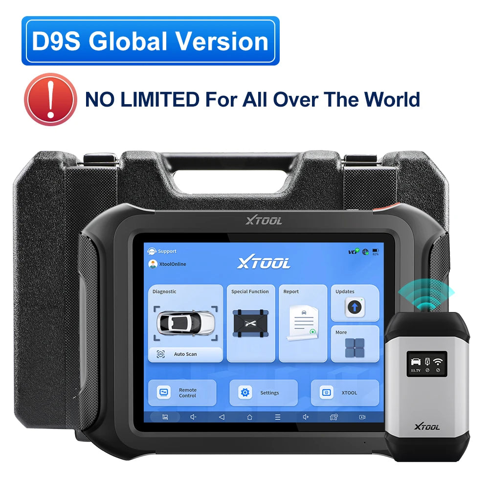 XTOOL D9 D9S Full System Car Diagnostic Tool