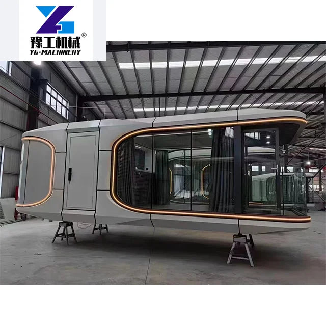 Customized Modern Luxury Sleep Pod Capsule Cabin Container Home Prefab House For Outdoor Mobile Hotels Durable Steel Material