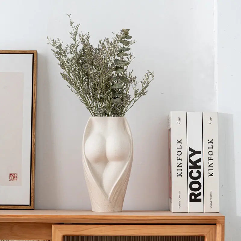 Boho Body Form Ceramic Vase