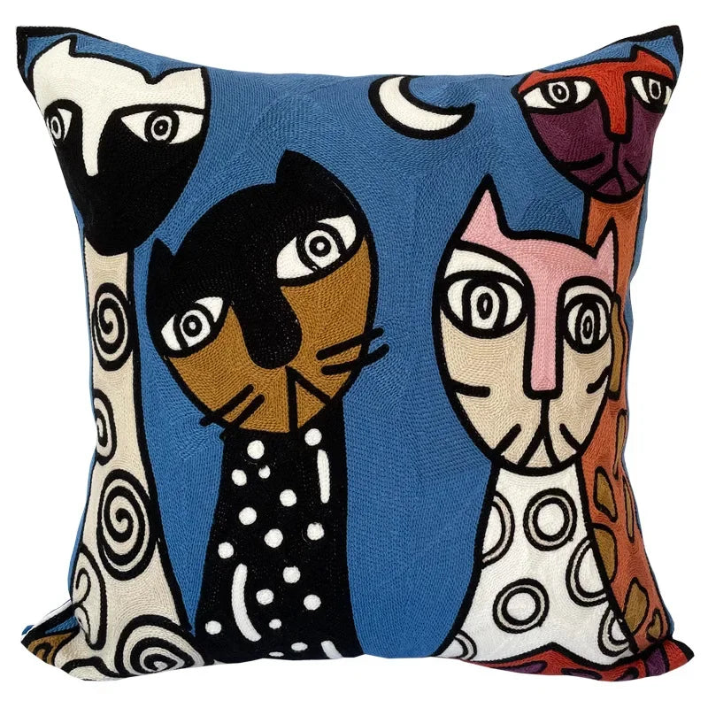 Abstract Creative Cushion Covers, Decorative Throw Pillowcases
