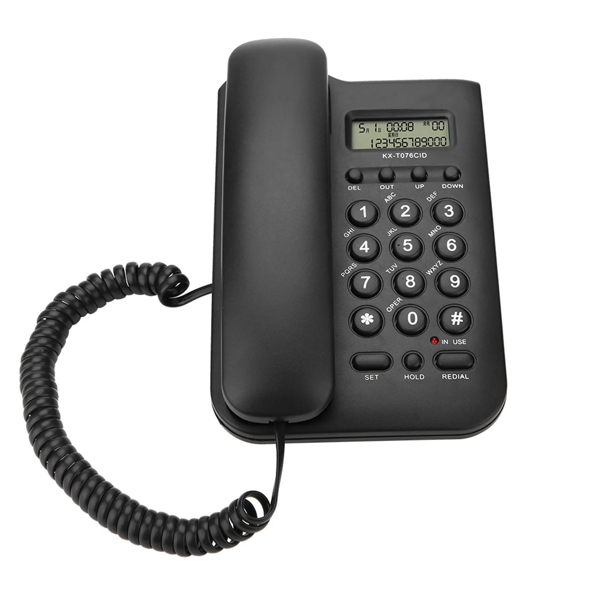 Wired Desktop, Wall Landline Telephone