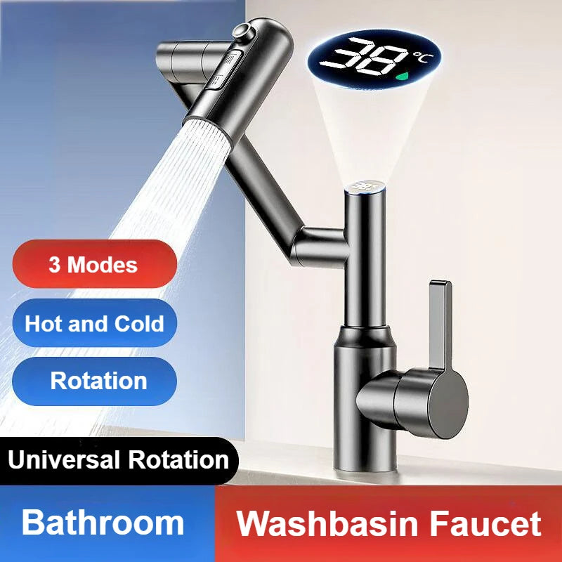 Universal Rotation Multifunctional Kitchen/Bathroom Faucet