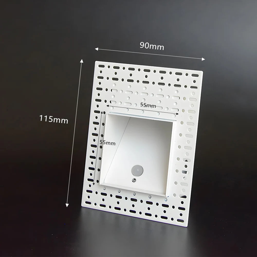 SANDIY Sensor Recessed Motion Detect Frameless Stair Lighting