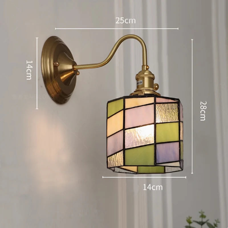 Vintage Copper Wall Light