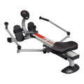 Hydraulic Rowing Machine Cylinder Resistance Glider, Home Gym Fitness Exercise Equipment, 250 Lbs Weight Capacity