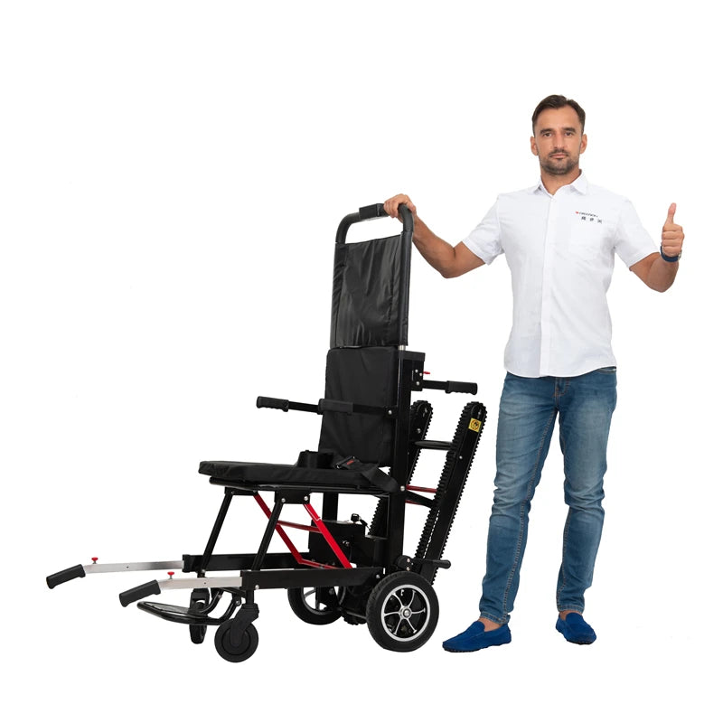 Folding Electric Stair Climbing Wheelchair