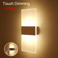 USB Recharge Touch Motion Sensor Switch Indoor Acrylic Night Lights