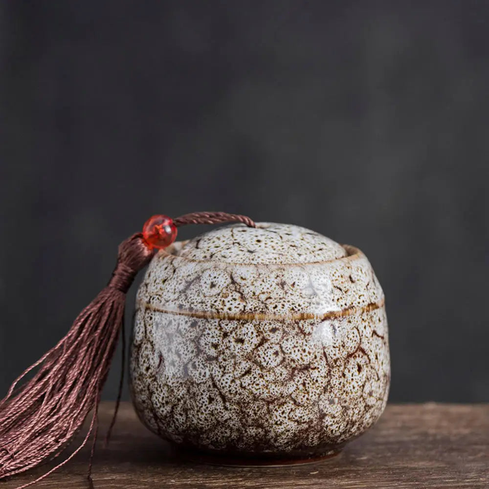 Colorful Ceramic Keepsake Urn