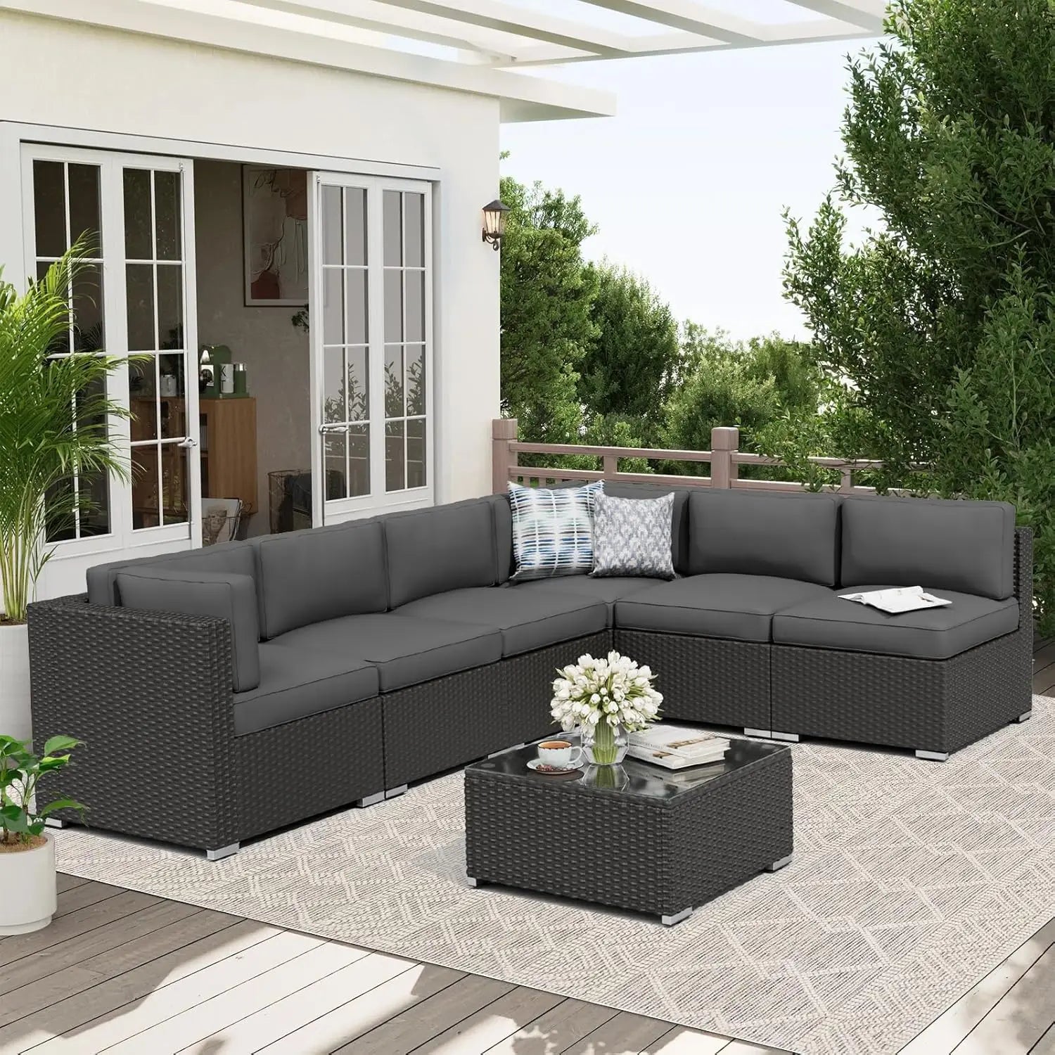 7-Piece Outdoor Patio Furniture Set