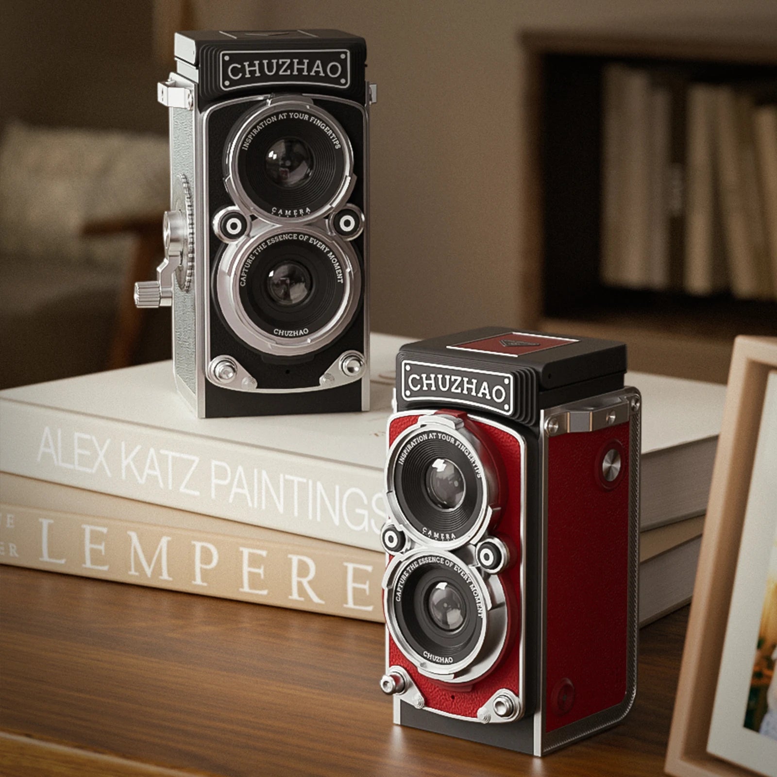 CHUZHAO Retro Mini Digital Camera 12MP 1080P Video Compact Vintage Camera