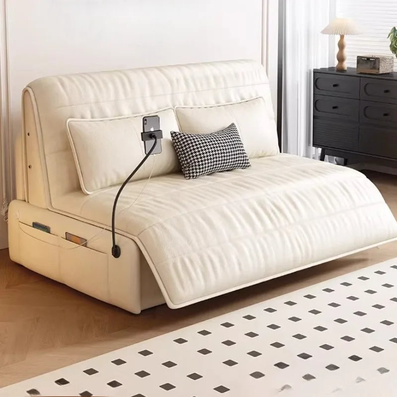 Lounge Soft Living Room  Sleeper Sofa, Minimalist Apartment Multifunctional Sofa