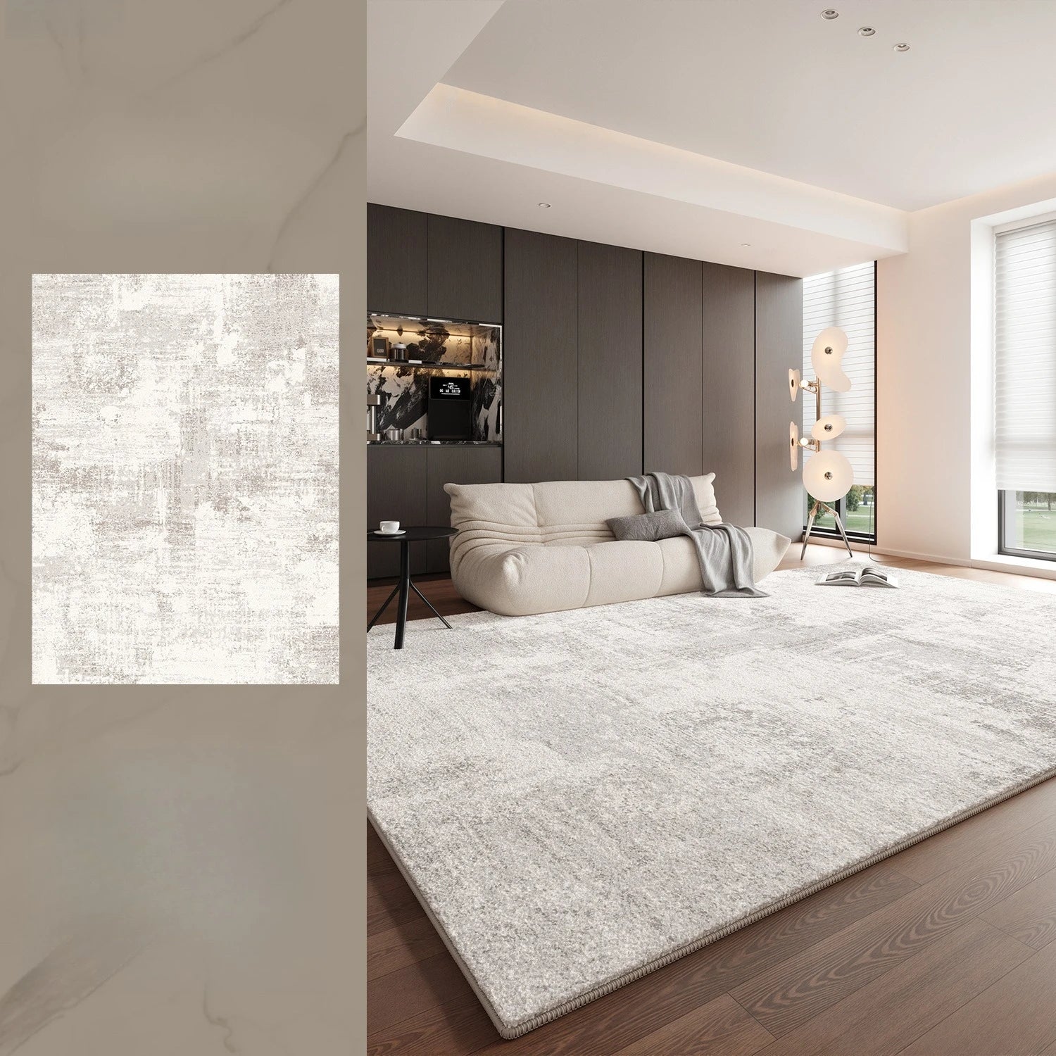 Modern Style Bedroom Decor Large Carpet Light Luxury Carpets for Living Room Fluffy Soft Lounge Floor Mat Thick Plush Study Rug