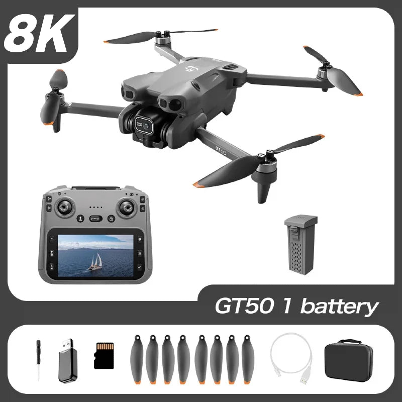 Original Drone, GPS RC 8K Professional HD Aerial Photography Laser obstacle avoidance Quadcopter Aircraft