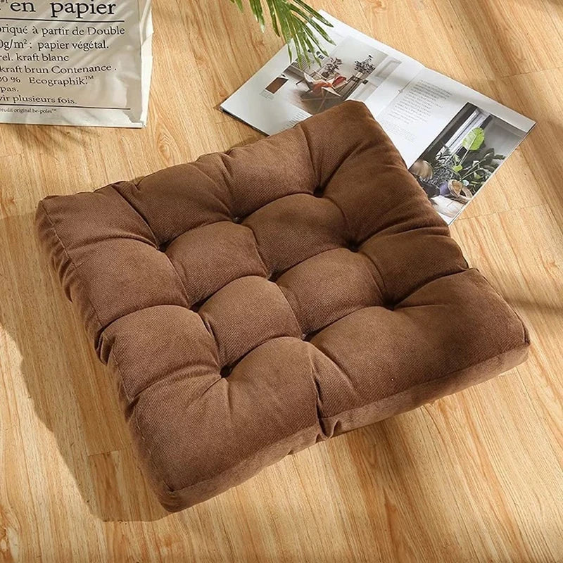 Floor Pillow Square Floor Seating Pillow Cushion Meditation Yoga Seat Kneeling Pillows