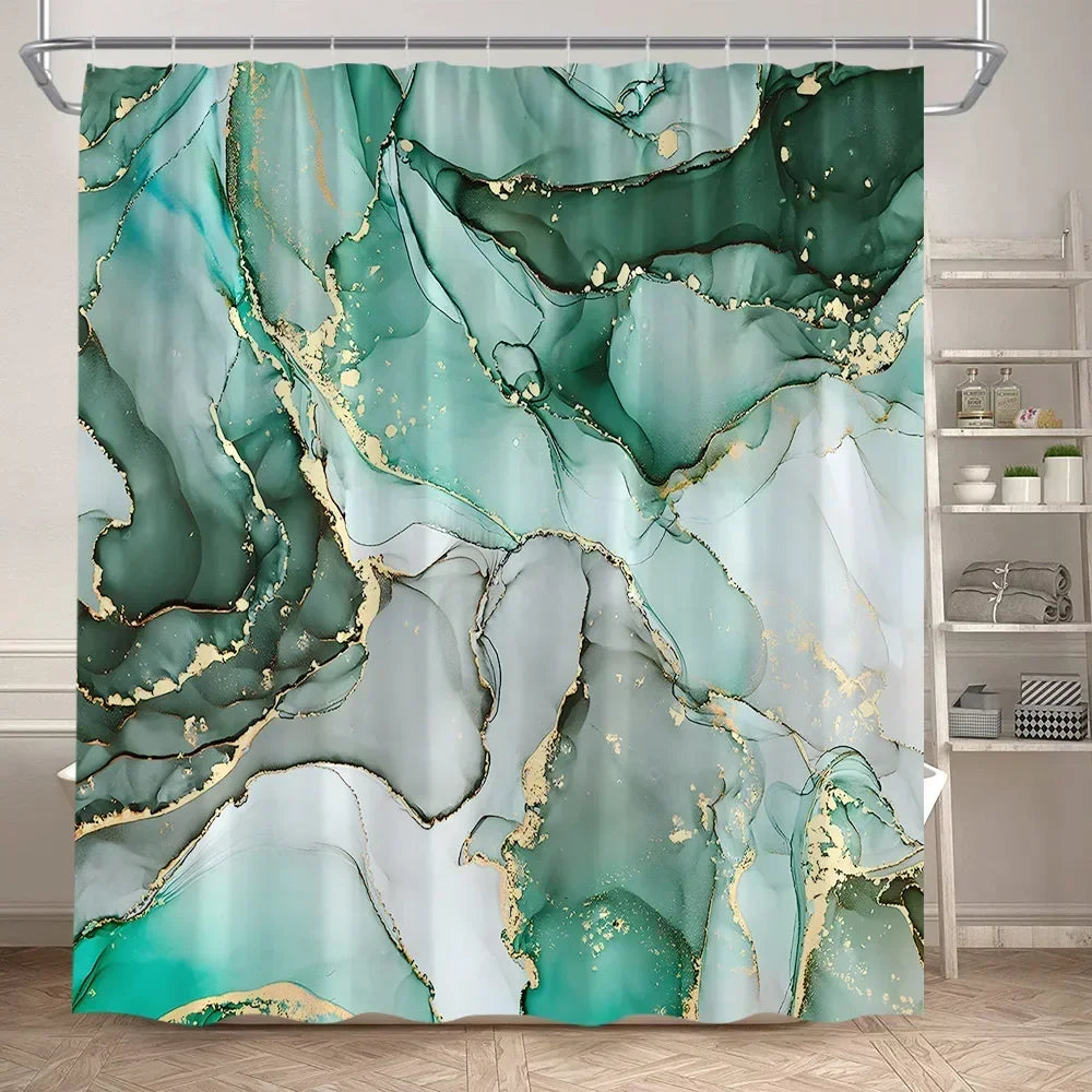 Abstract Art Bathroom Decor Door Rug Bath Mat Toilet Lid Cover