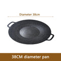 Non-Stick BBQ Grill Pan, Barbecue Cooking Plate, Korean-Style Grill Pan