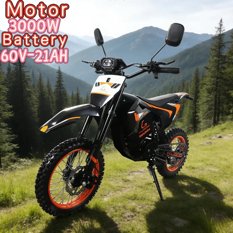 14-inch off-road tire E-Bike, built-in 3000W powerful motor , 60V21AH battery