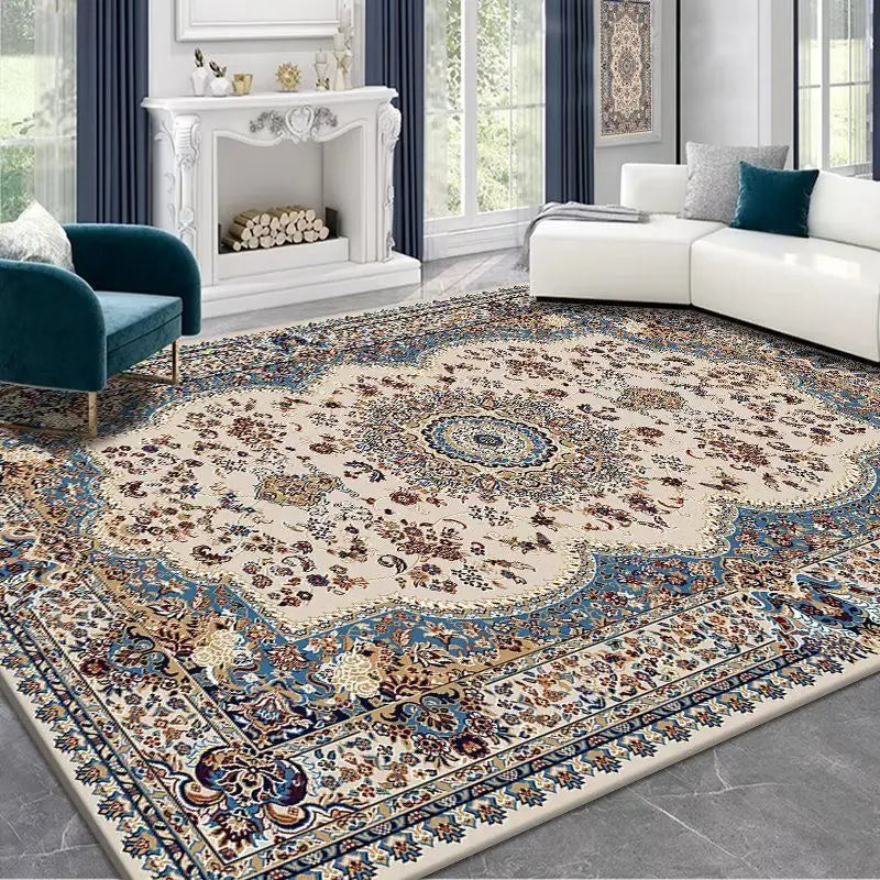 Ethnic Retro Style Carpet for Living Room 200x300 Large Room Rugs for Bedroom Washable Home Decoration Soft Floor Mats Anti-slip