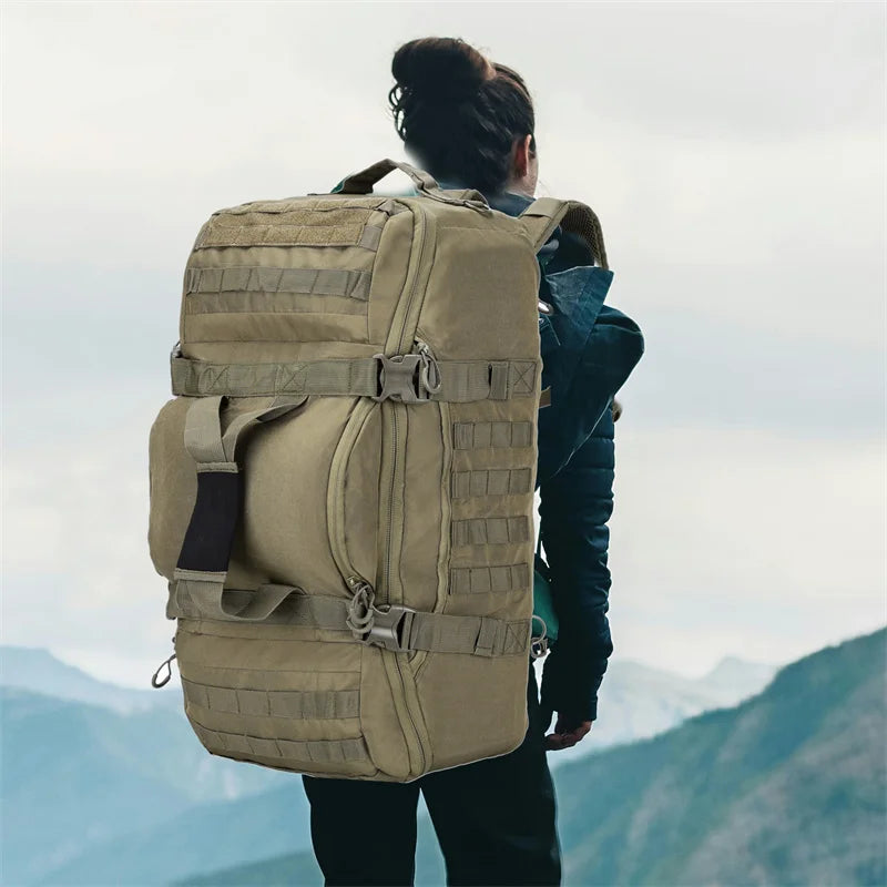 LQARMY 30L 45L 80L Outdoor Mountaineering Bag