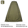 WESTTUNE Portable Pop-Up Camping Shower Tent, Privacy Changing Fitting Room Tent, Shelter Mobile Toilet Tent