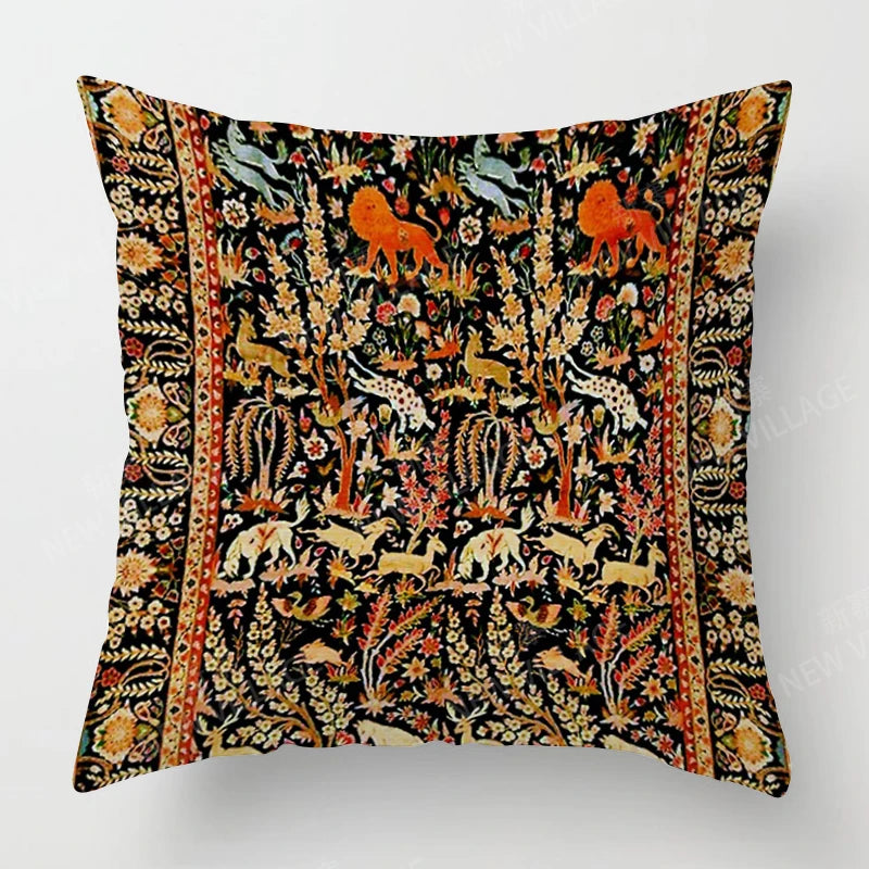 Morocco Autumn Decor throw pillow cover