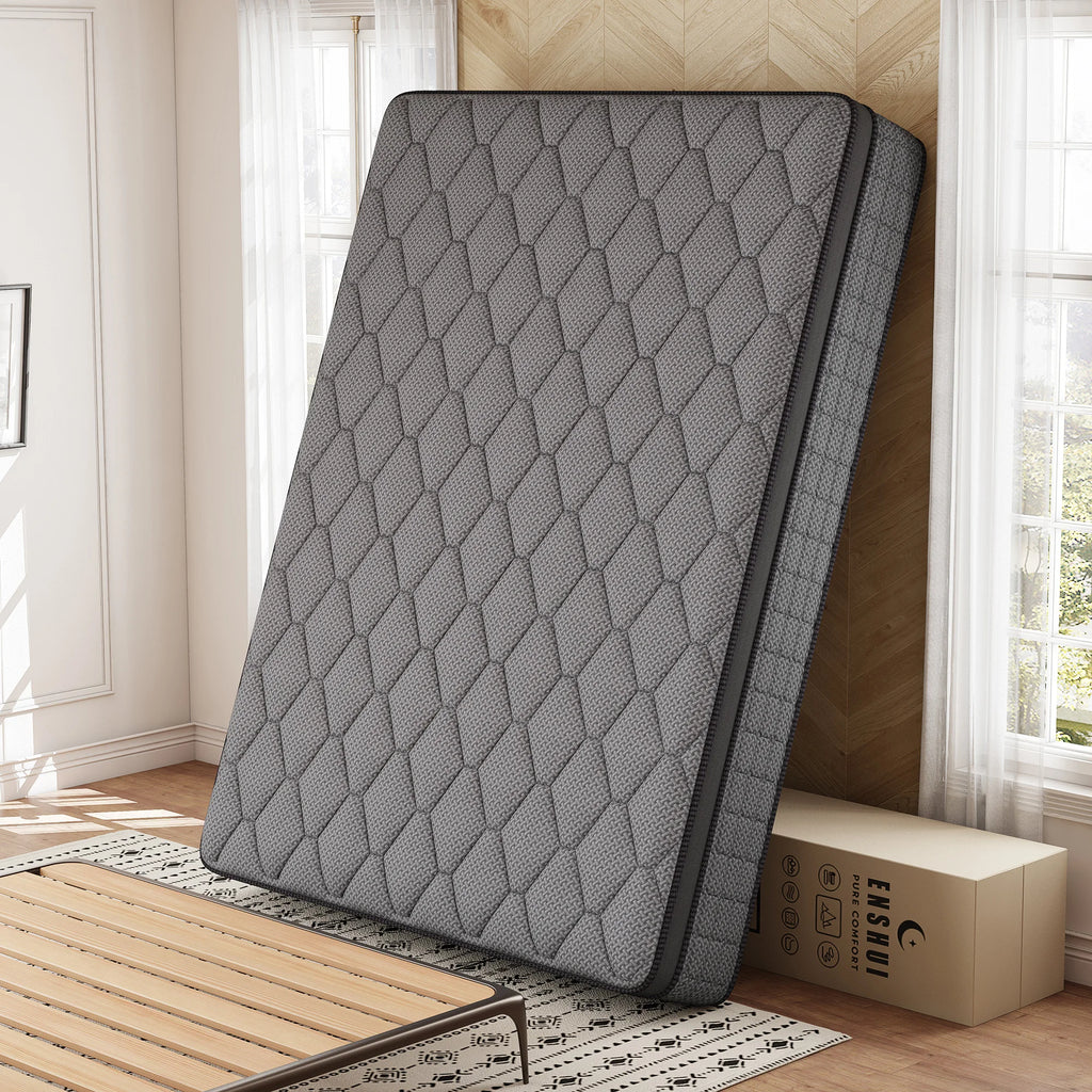 12"/14" Inch Medium Gel Memory Foam Mattress, Twin, Full, Queen, King Mattress In A Box