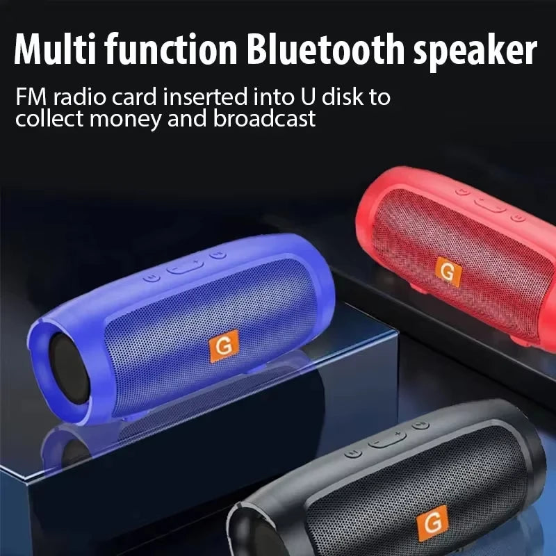 Lenovo Portable Subwoofer Bluetooth Speakers, Stereo Waterproof Surround Loudspeaker