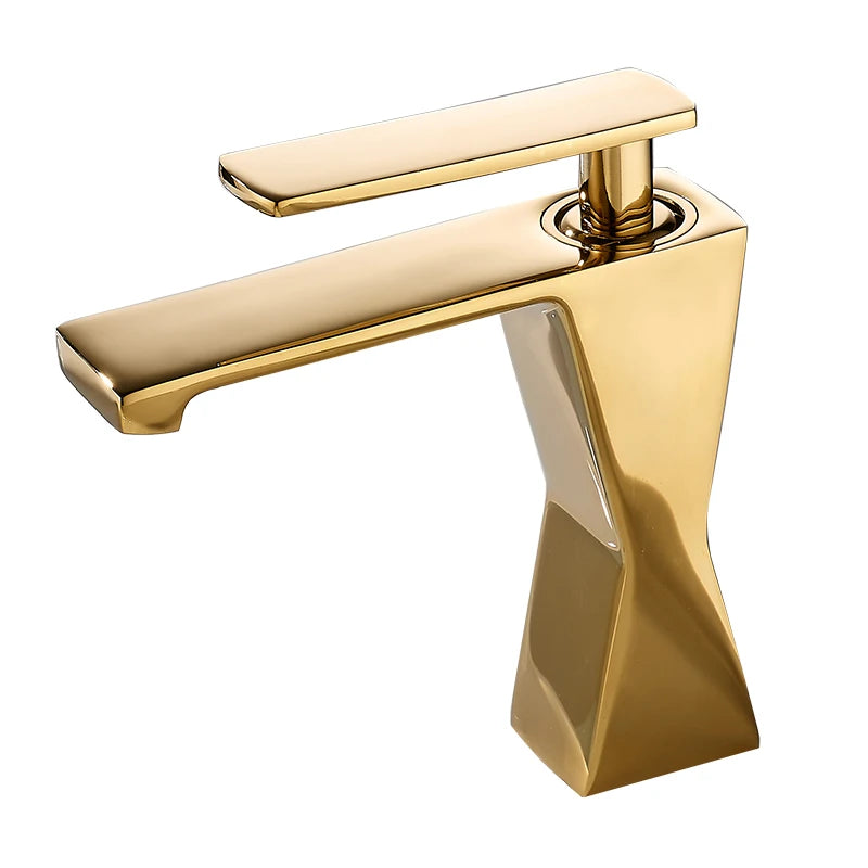 Modern Brass Bathroom Sink Faucet