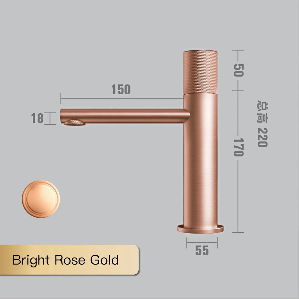 Round Brass Bathroom Faucet, 42 Variants