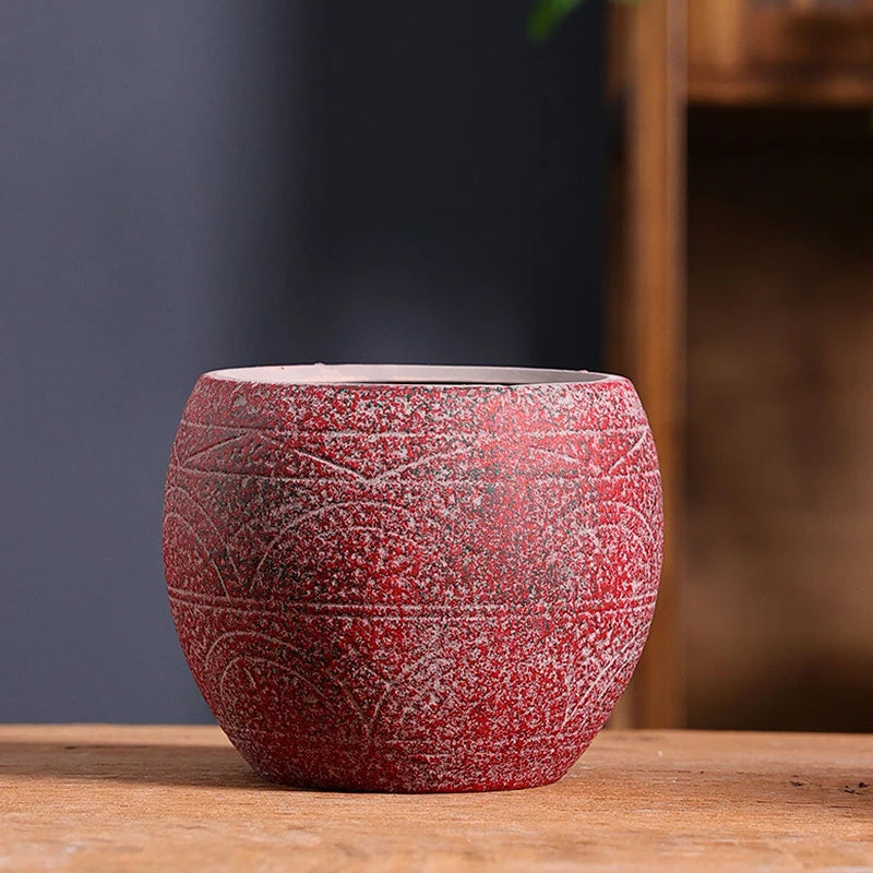 Mediterranean Succulent Flower Pot Large Diameter