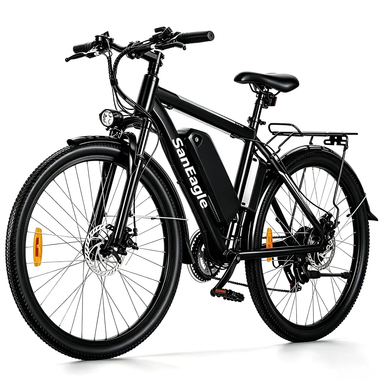 Electric Bike for Adults, 1000W Peak Motor 25Mph 65 Miles Fat Tire Ebike with 48V 15Ah Removable Battery, 20"/24",